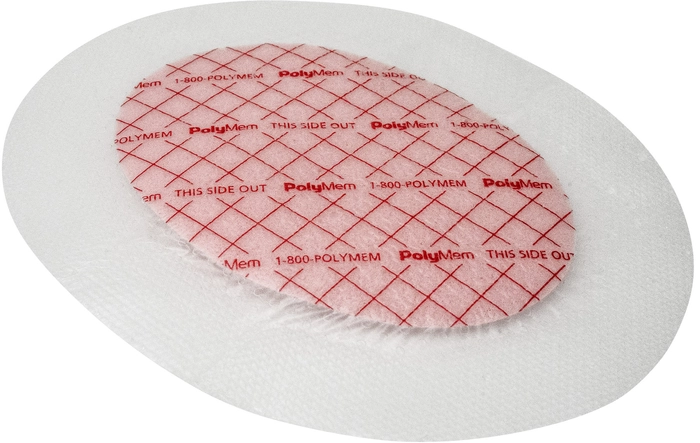 PolyMem Silikon Oval 5x7,6cm (2,5x5cm) 10/pk